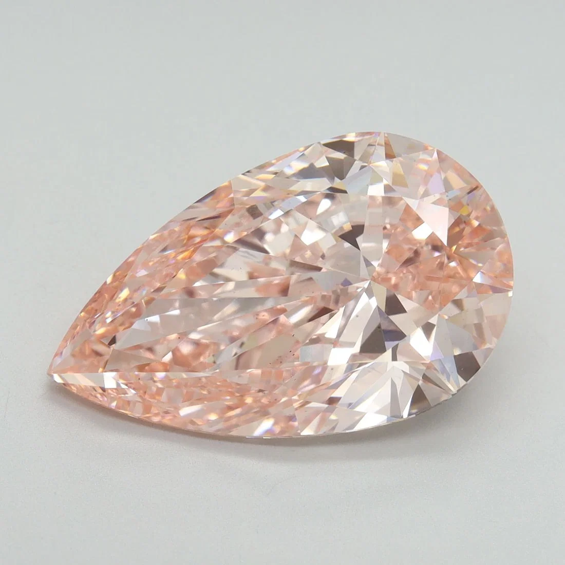 Loose Diamond - PEAR 9.56ct Fancy Vivid Pink VS2