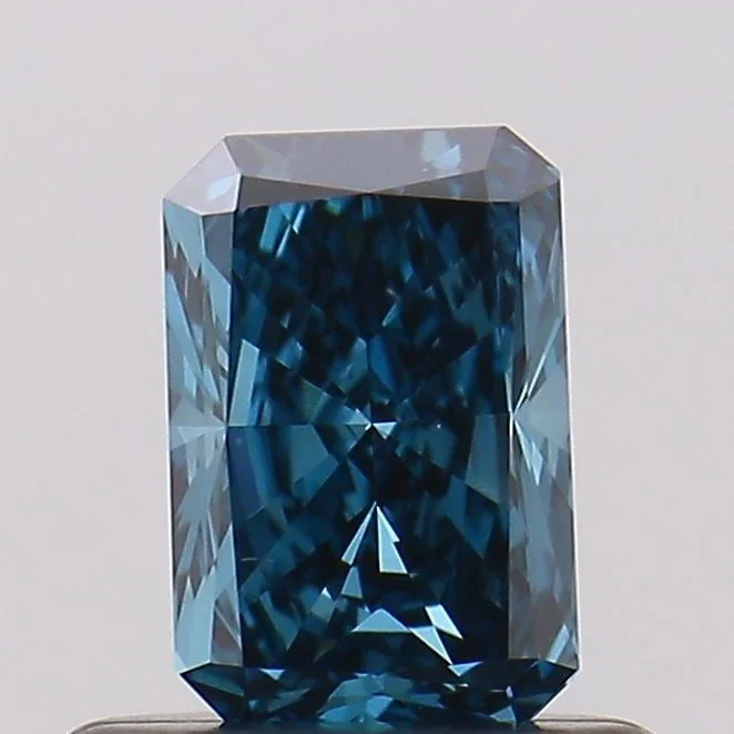 Loose Diamond - RADIANT 0.5ct Fancy Vivid Blue VS2