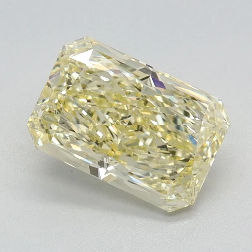 Loose Diamond - RADIANT 1.36ct Fancy Intense Yellow VS1