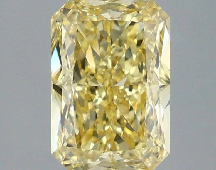 Loose Diamond - RADIANT 3.05ct Fancy Intense Yellow VS1