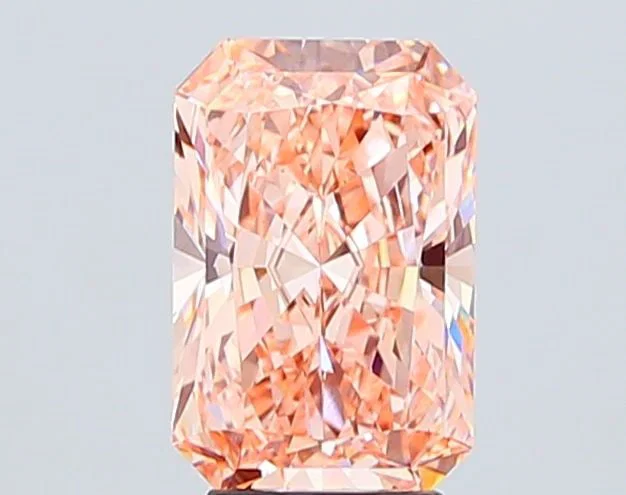 Loose Diamond - RADIANT 4.01ct Fancy Intense Pink VS1