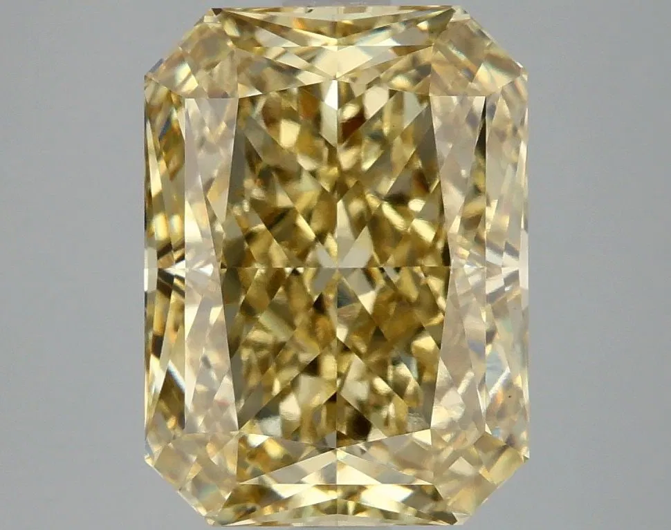 Loose Diamond - RADIANT 5.04ct Fancy Intense Yellow VS1