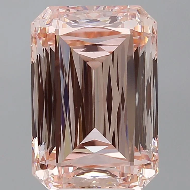 Loose Diamond - RADIANT 6.53ct Fancy Intense Pink VS1