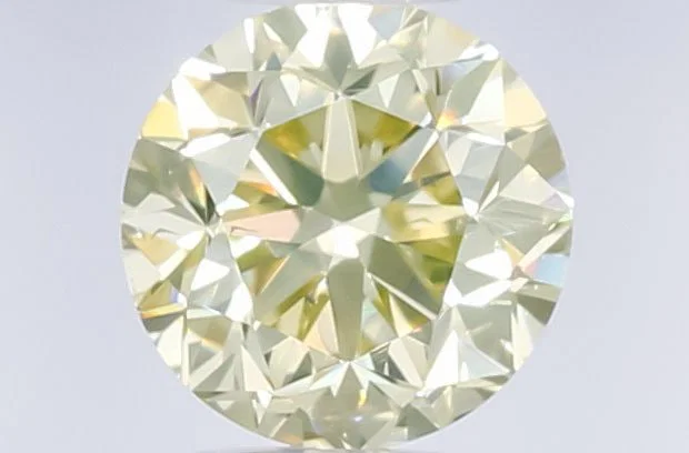 Loose Diamond - ROUND 0.5ct Fancy Light Yellow