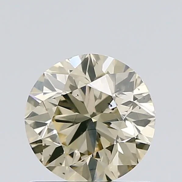 Loose Diamond - ROUND 0.9ct Fancy Light Yellow Brown Yellow SI1