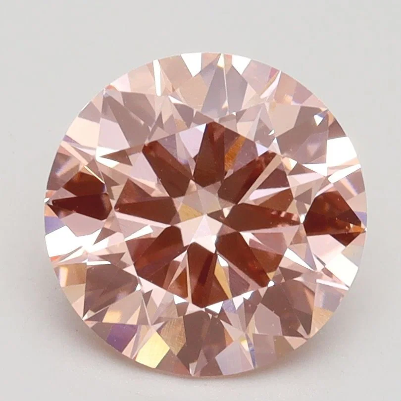 Loose Diamond - ROUND 2.33ct Fancy Intense Pink VS1
