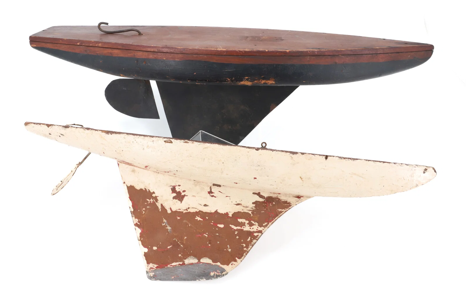 LOT OF (2) POND BOATS