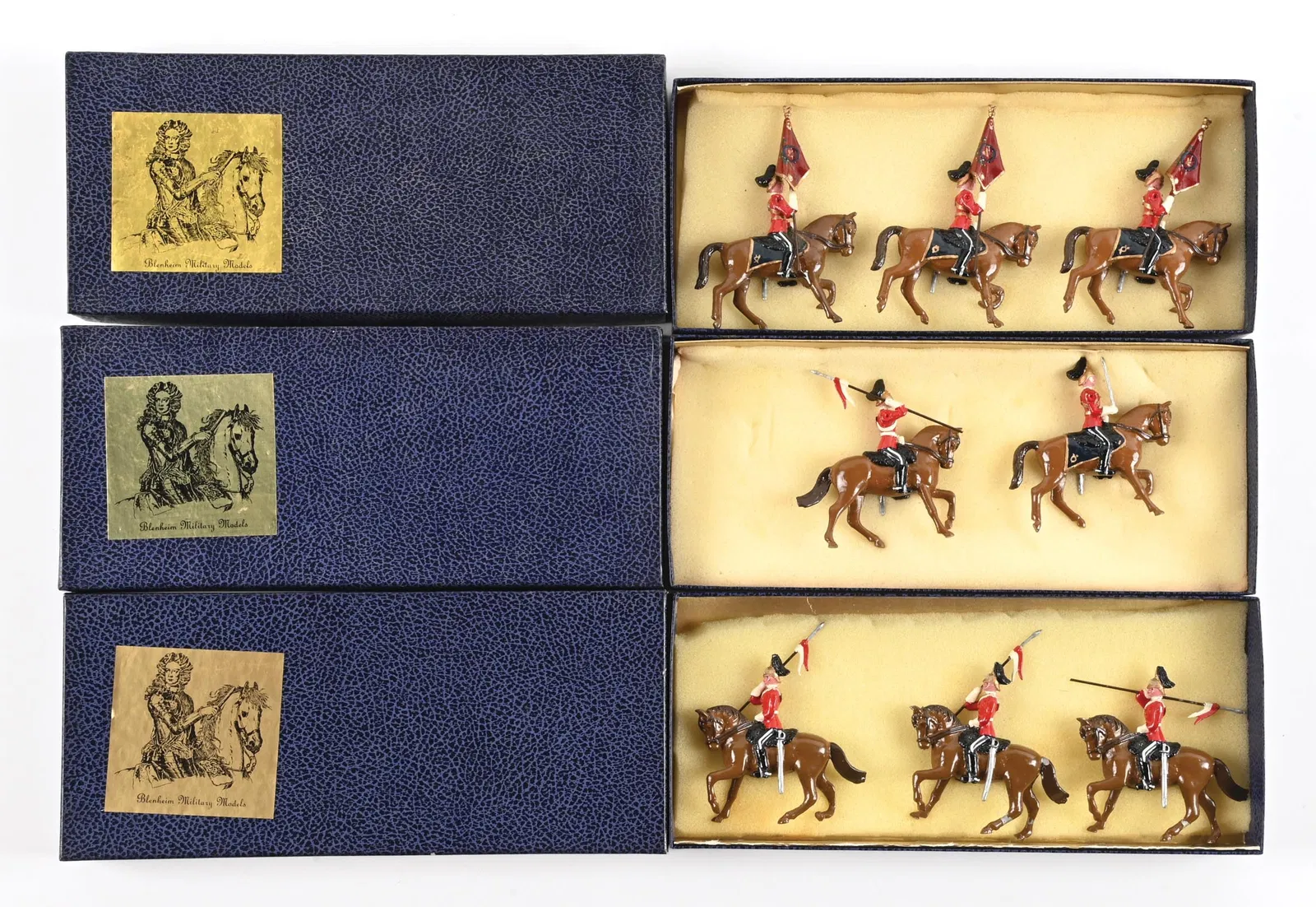 LOT OF 3: BLENHEIM SETS IN BOXES