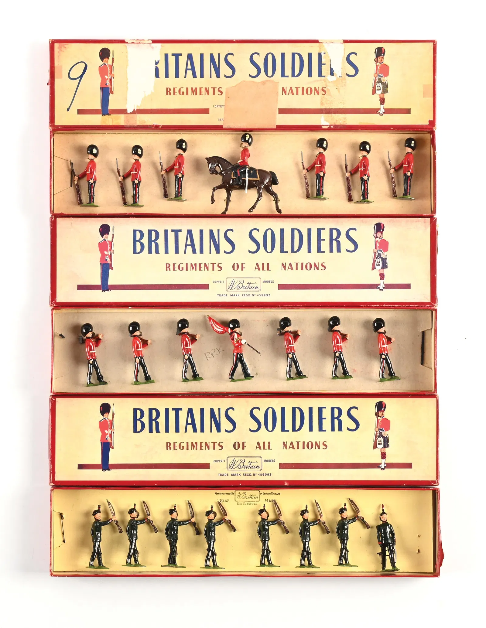 LOT OF 3: BRITAIN'S SETS IN BOXES