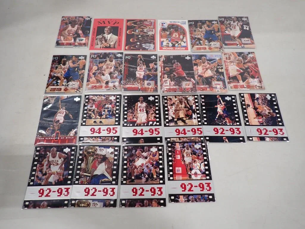 Lot of Assorted Michael Jordan Basketball Cards