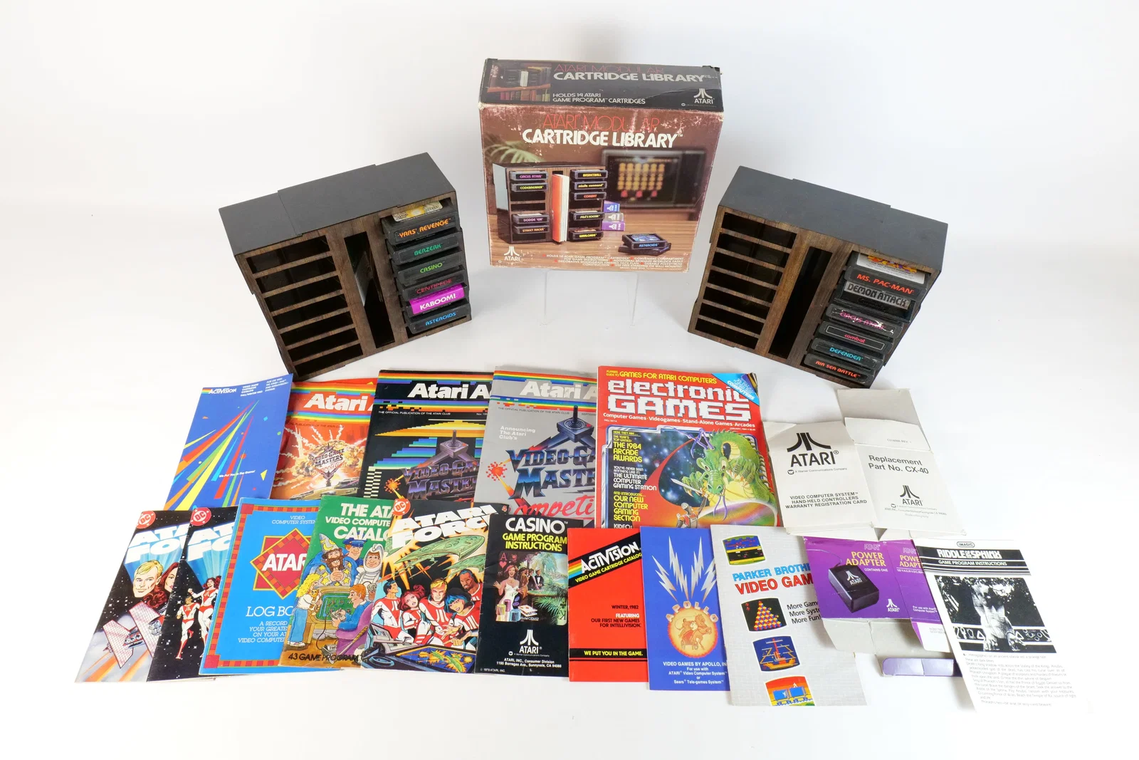 Lot of Atari 2600 Games and Accessories