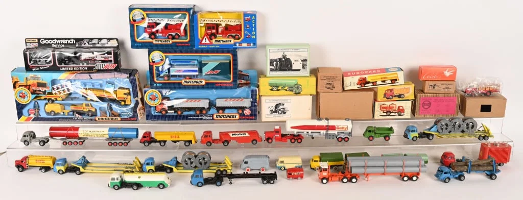 LOT OF CIJ, MATCHBOX AND KEMPAL VEHICLES