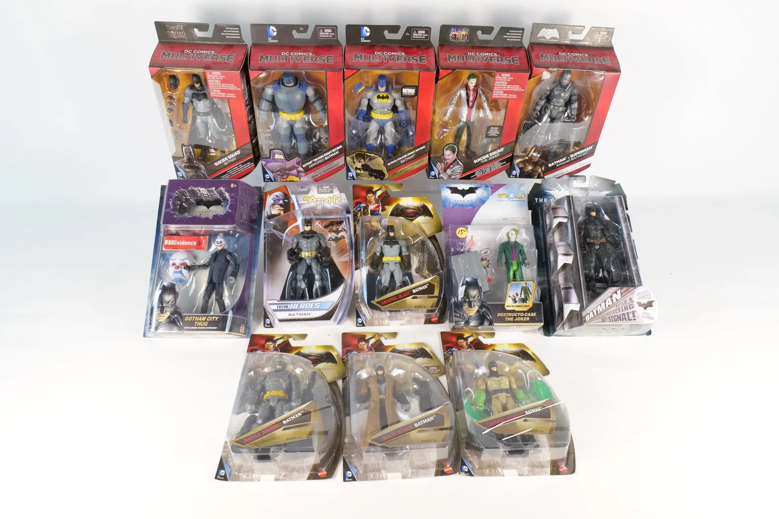 Lot of DC Batman Action Figures