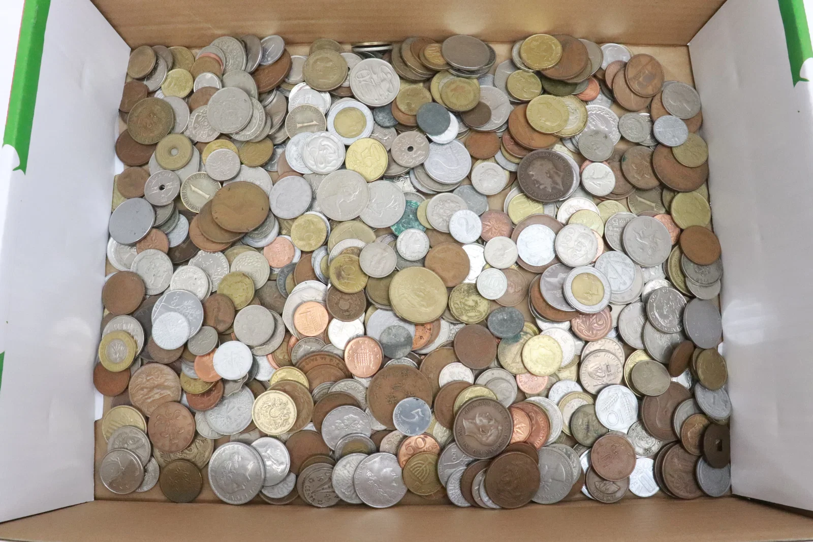 Lot of foreign coins