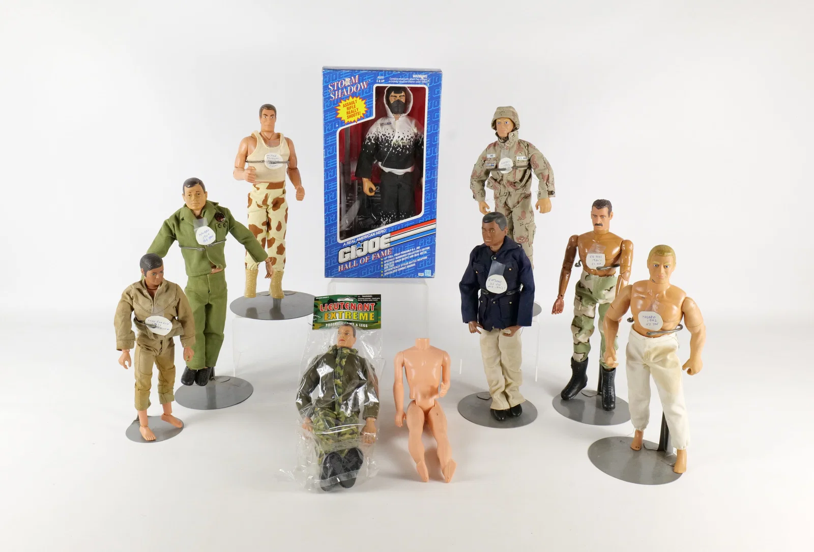 Lot of Vintage to 90's GI Joes and GI Joe Imposters