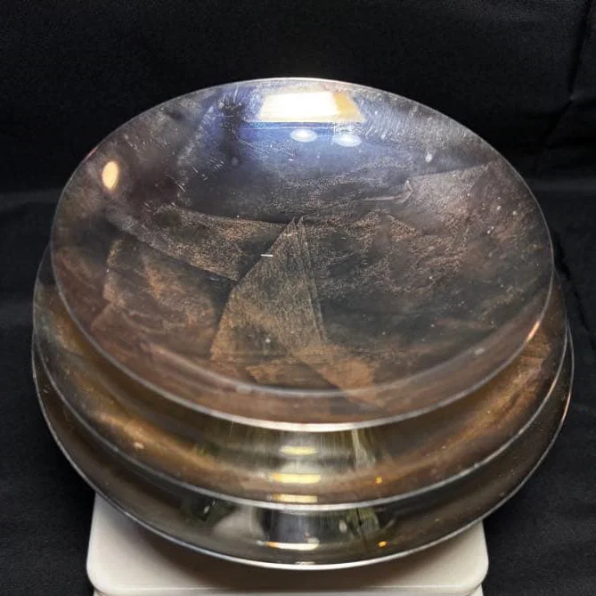 Lot SC-10: Silver Cup, 404 grams, crafted from pure silver.