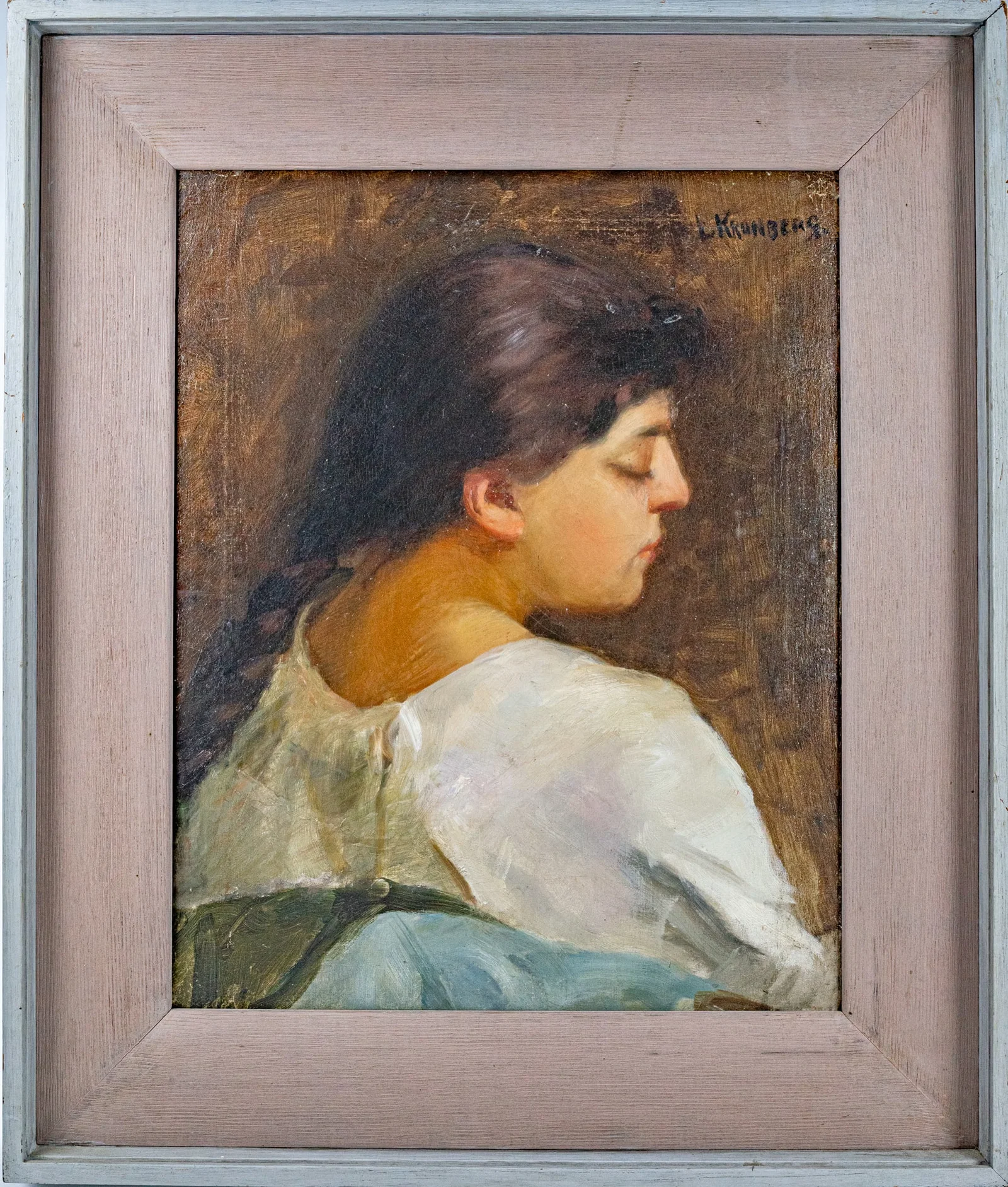 Louis Kronberg Oil Painting of T. Bernstein