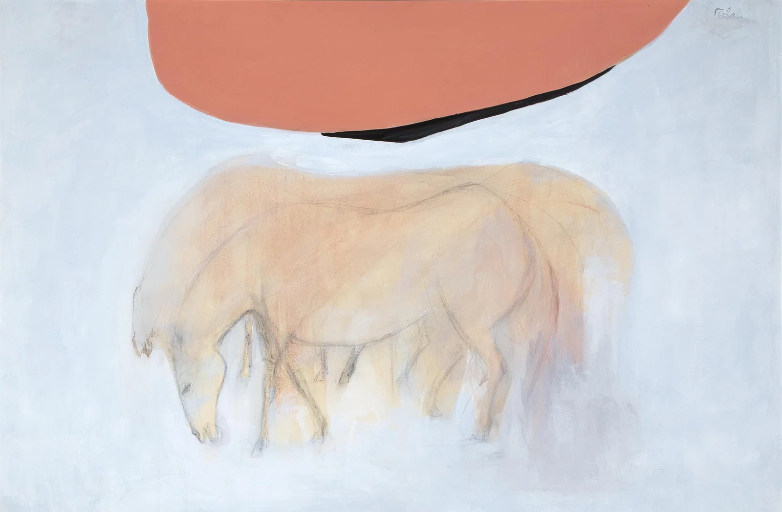Louis Leon Ribak, Aegean Series #17 (Dream Horses)