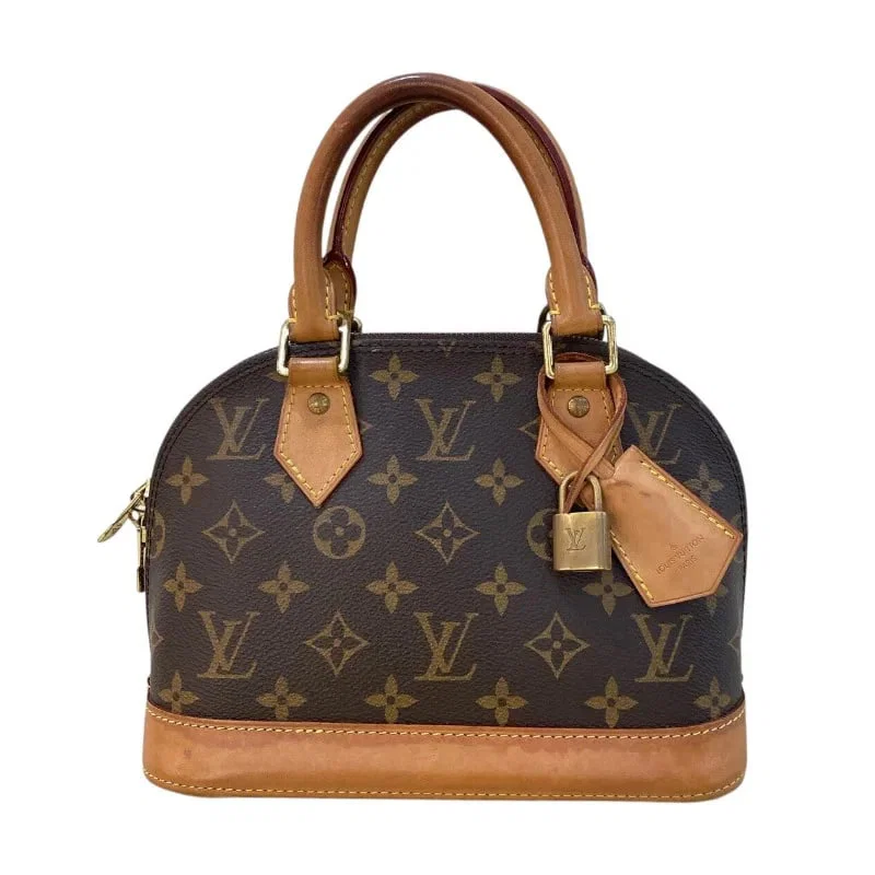 LOUIS VUITTON ALMA BB BROWN MONOGRAM CANVAS