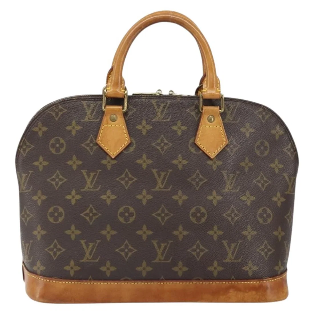 Louis Vuitton Alma Monogram Canvas Brown Women's Tote Bag