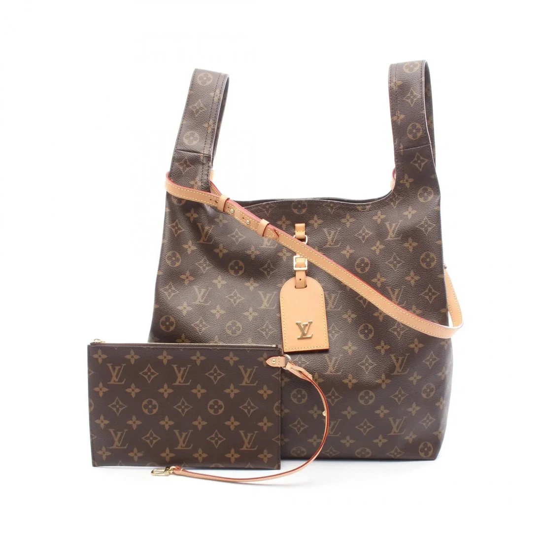 LOUIS VUITTON ATLANTIS GM SHOULDER HANDBAGED