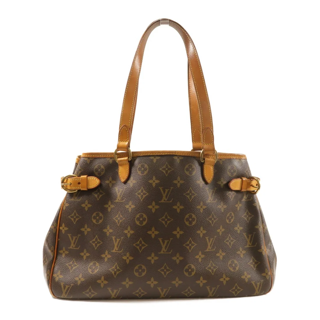 Louis Vuitton Batignolles Horizontal Monogram Canvas Shoulder Bag M51154 Brown GHW