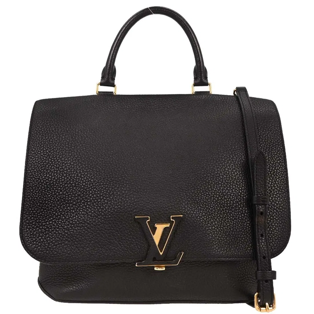 Louis Vuitton Black Leather Volta Bag for Women