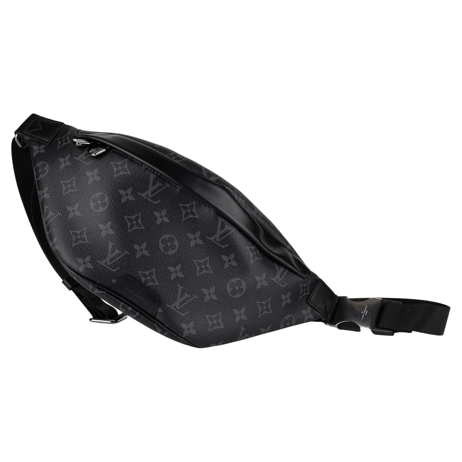 Louis Vuitton Black Monogram Bumbag with Dustcover and Box