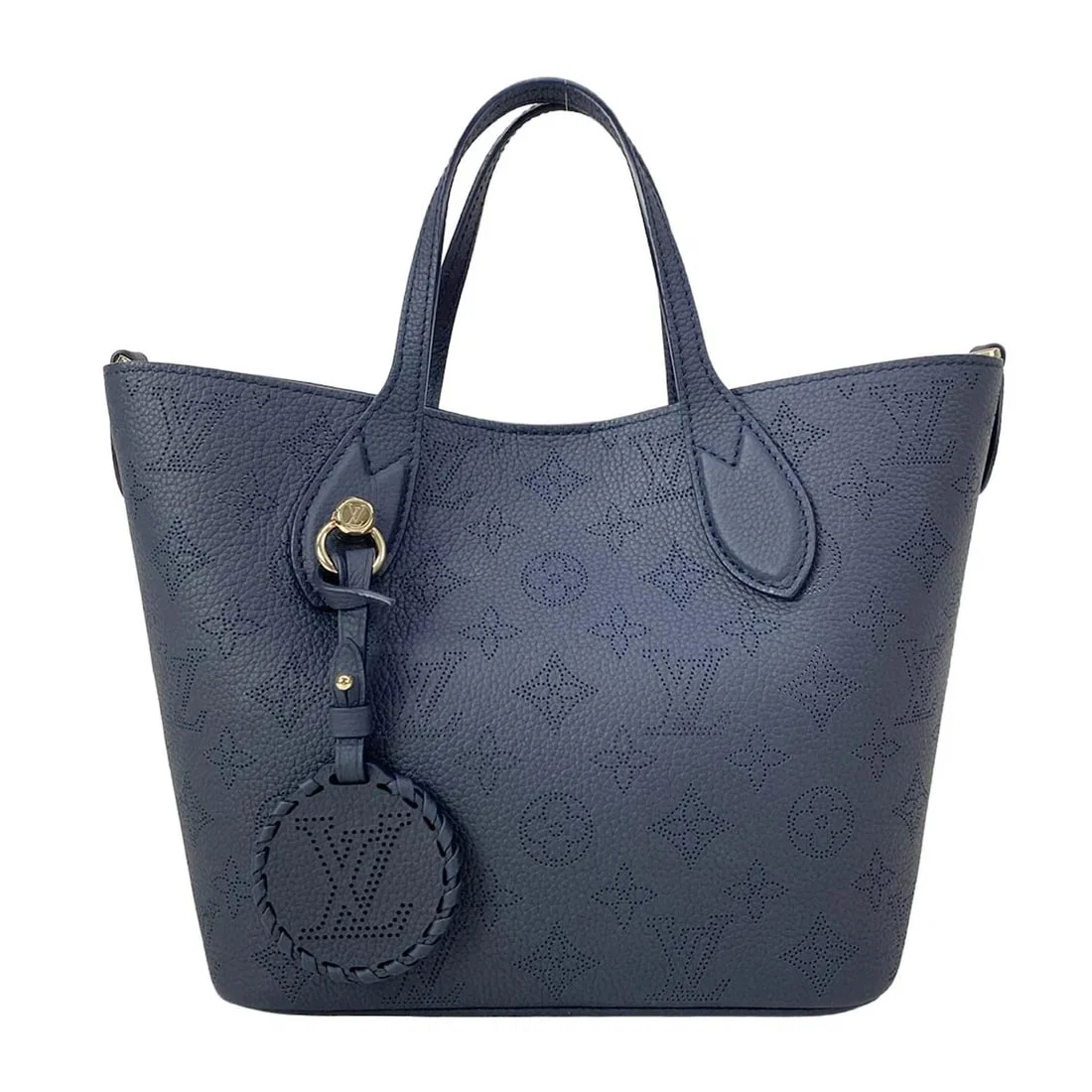 LOUIS VUITTON BLOSSOM NAVY MAHINA - RFID CONFIRMED TOTE BAG