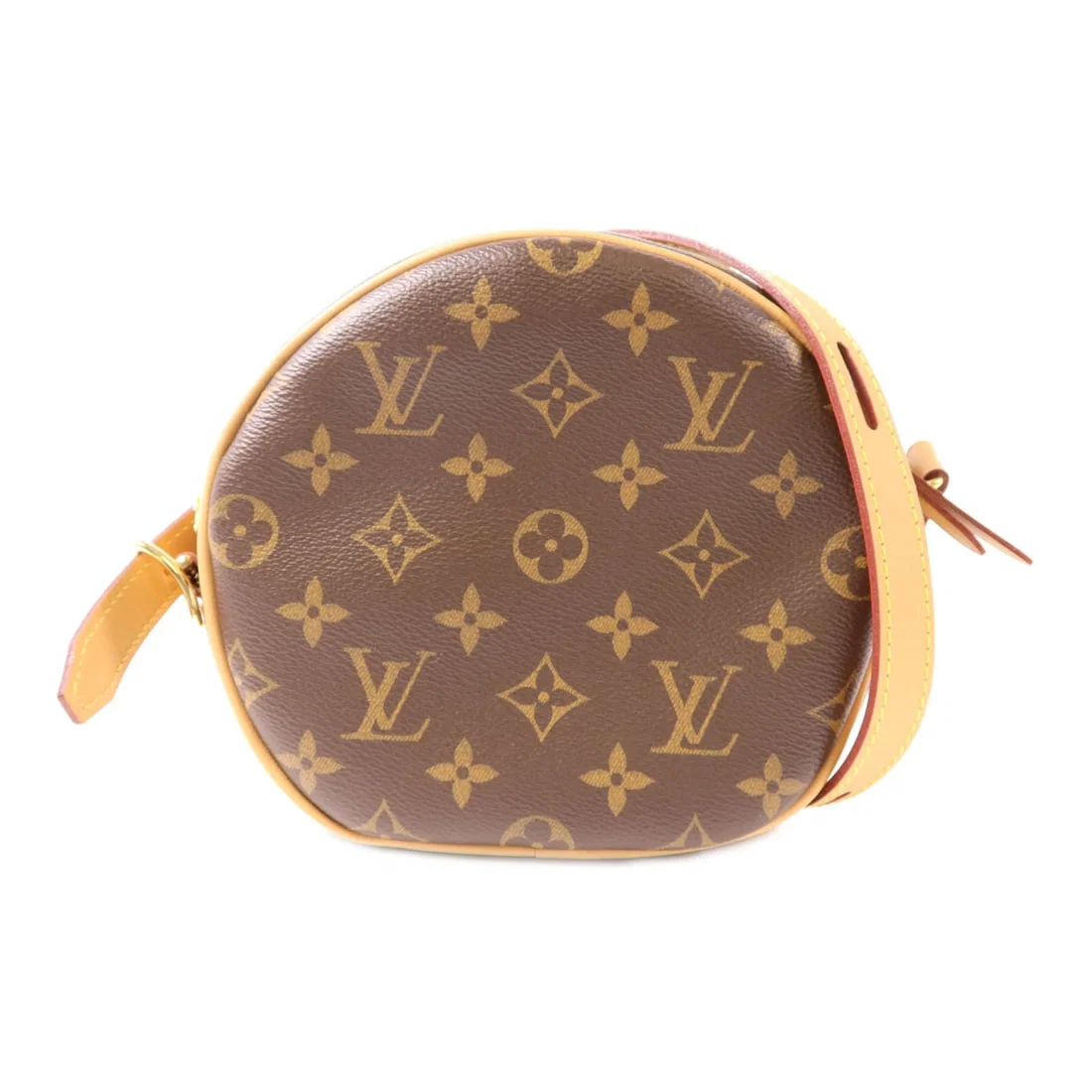 Louis Vuitton Boite Chapeau Souple PM Monogram Shoulder Bag with Gold Tone Hardware