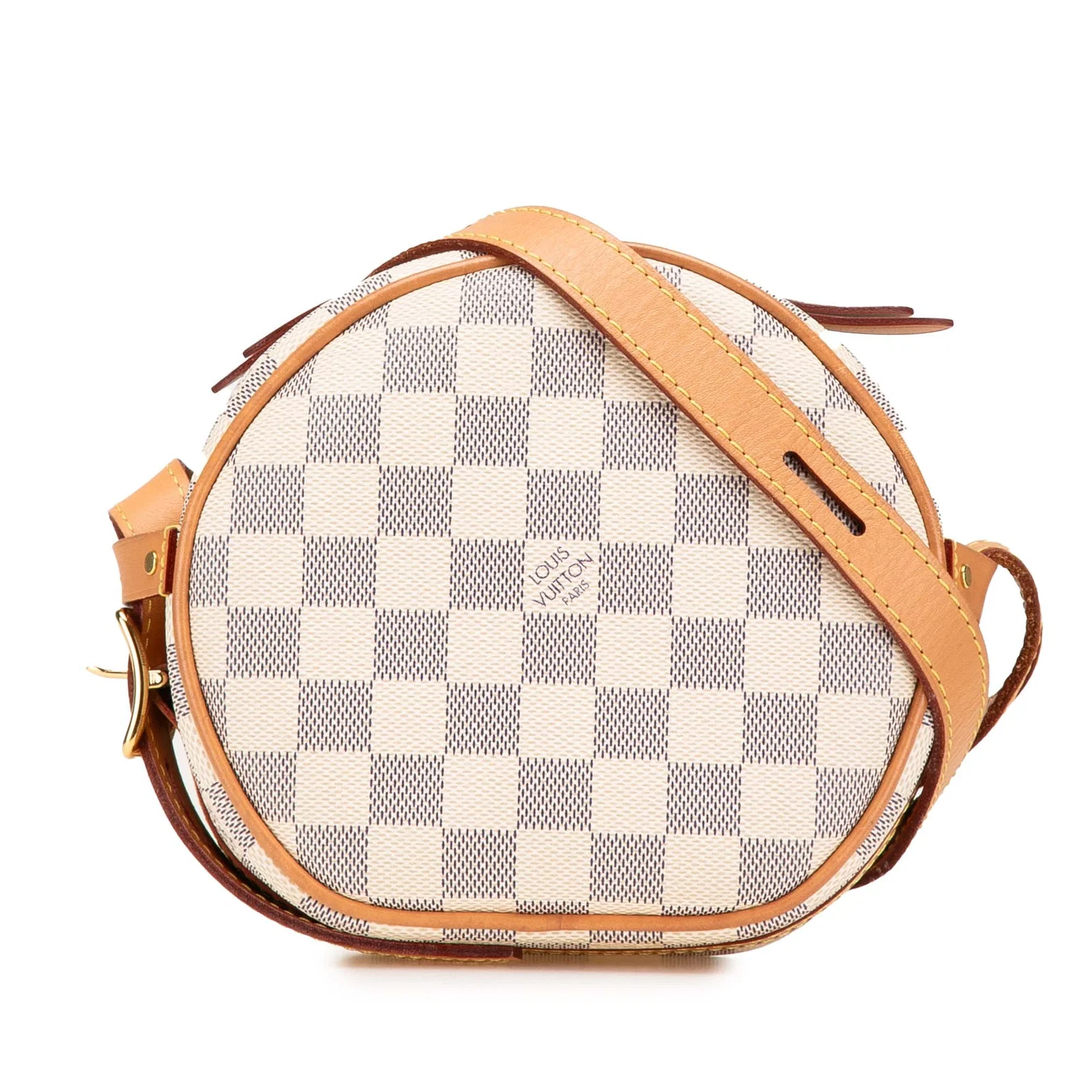 Louis Vuitton Damier Azur Boite Chapeaux Souple PM Canvas Bag