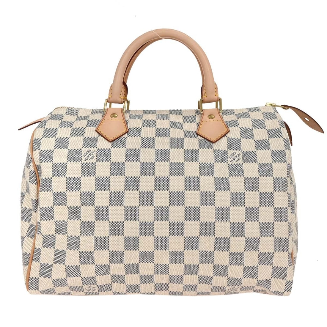 Louis Vuitton Damier Azur Speedy 30 Handbag N41533 Vintage Duffle