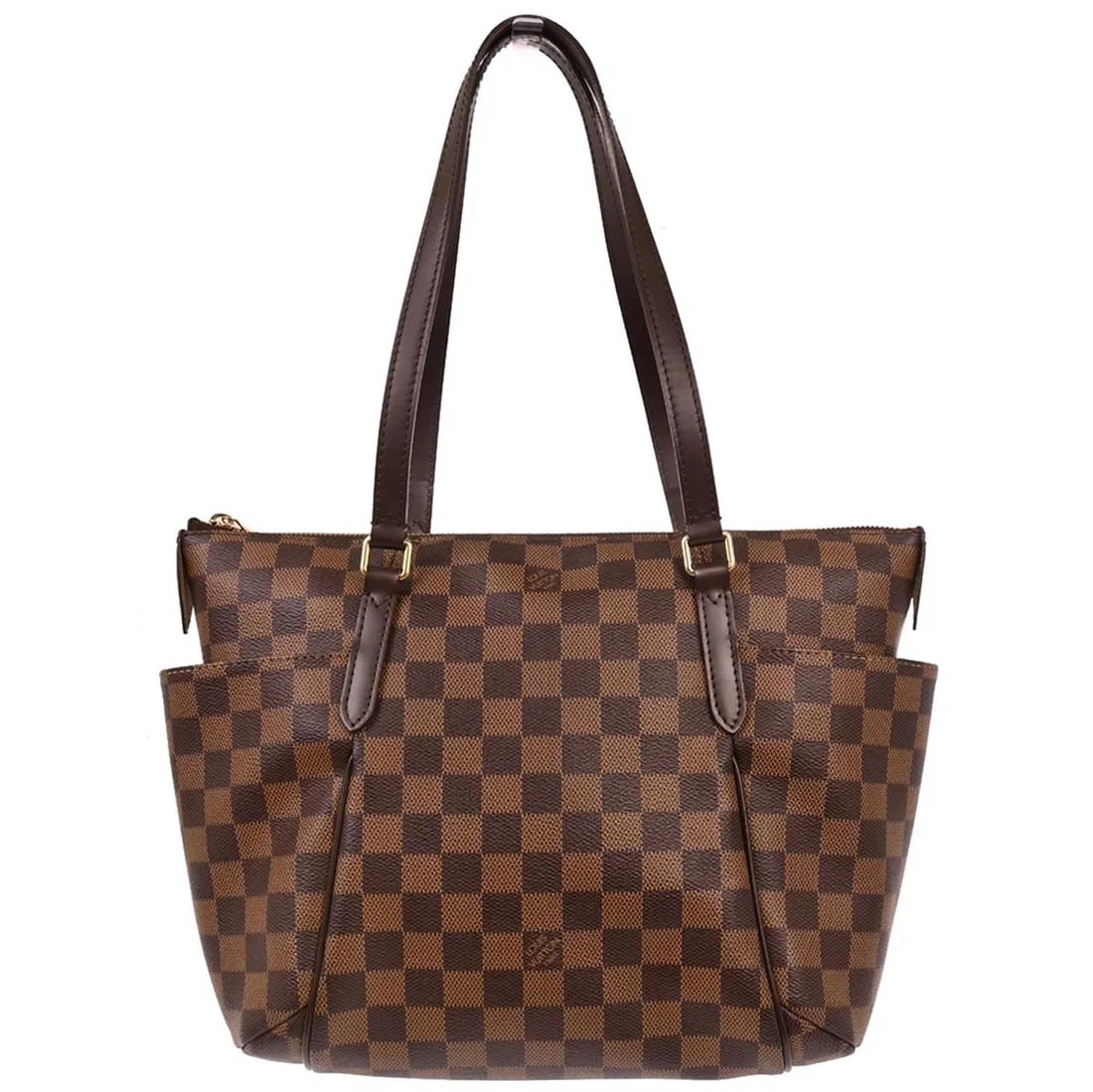 Louis Vuitton Damier Canvas Totally Brown Handbag 28cm x 24cm x 14cm