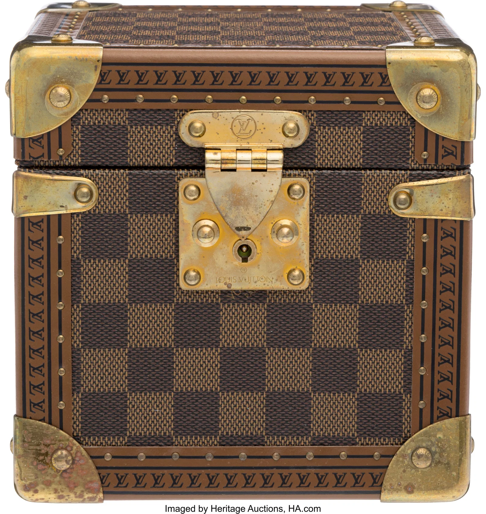 Louis Vuitton Damier Ebene Coated Canvas Coffret