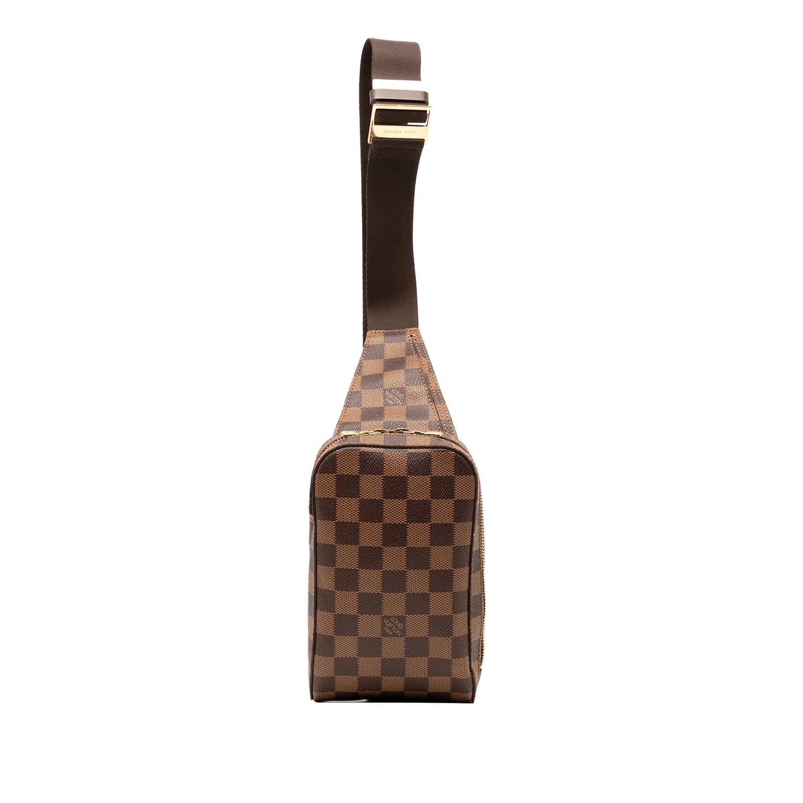 Louis Vuitton Damier Ebene Geronimos Bag with Adjustable Strap