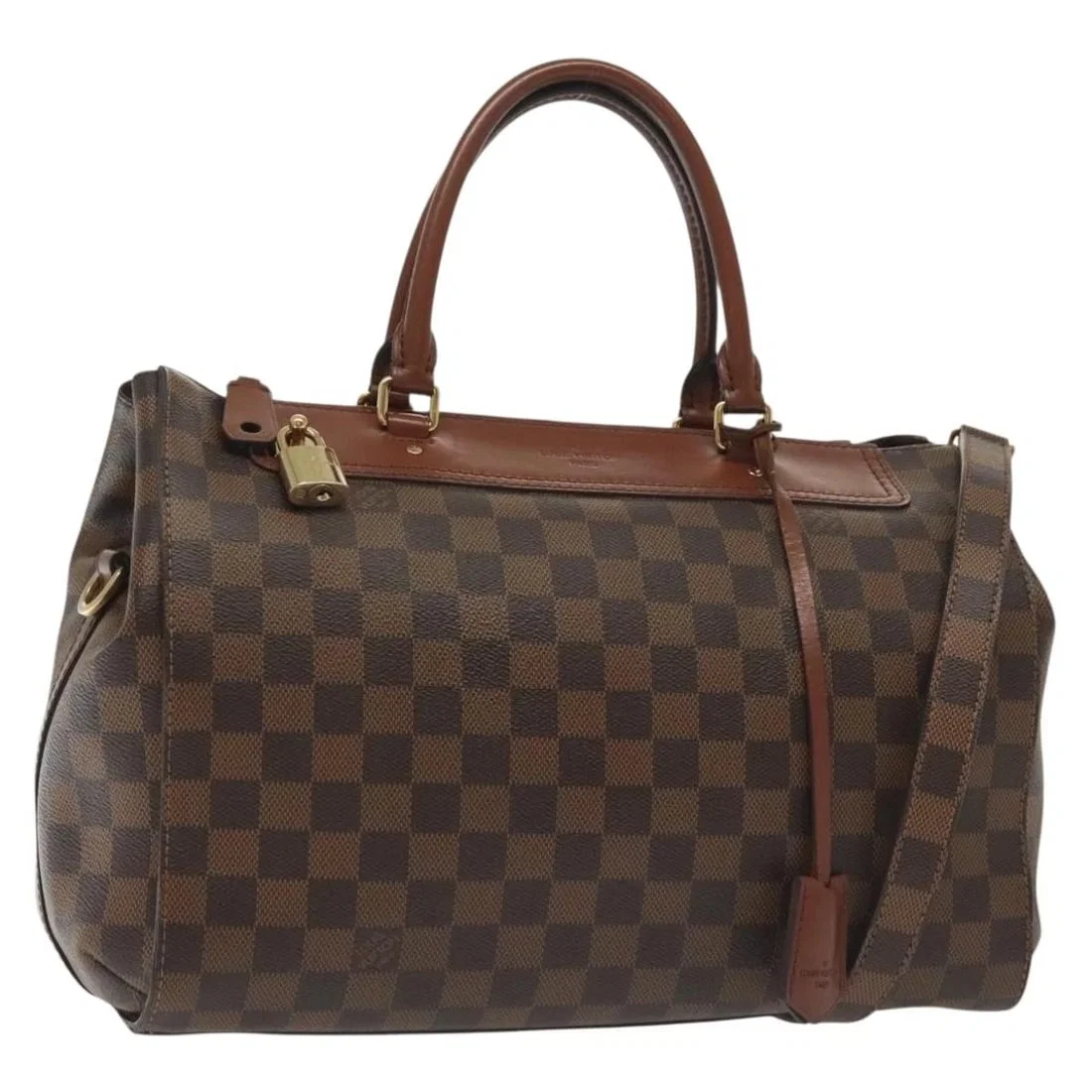 LOUIS VUITTON DAMIER EBENE GREENWICH HAND BAG
