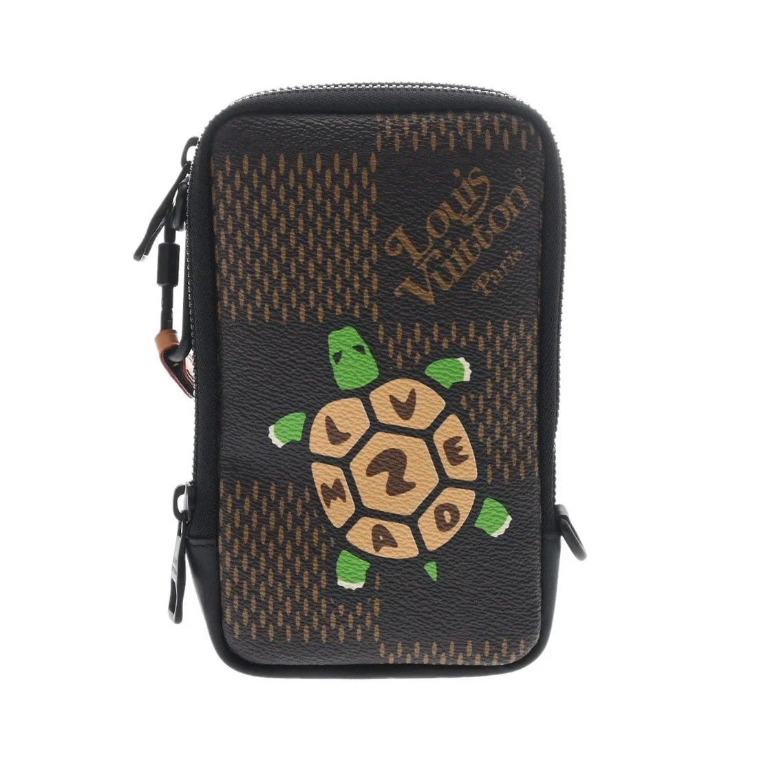 LOUIS VUITTON DOUBLE PHONE POUCH DAMIER