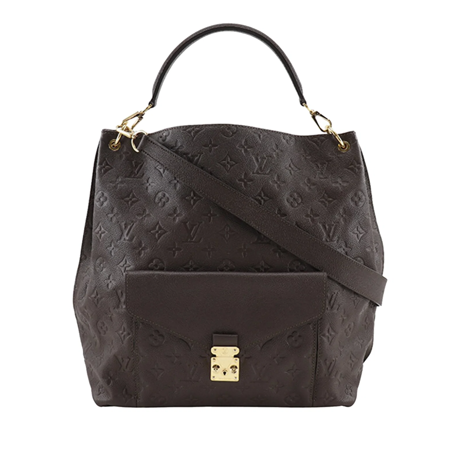 Louis Vuitton Empreinte Leather Metis Hobo Bag with S-Lock Front Pocket