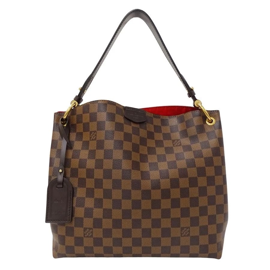 LOUIS VUITTON GRACEFUL PM SHOULDER BAG DAMIER CANVAS