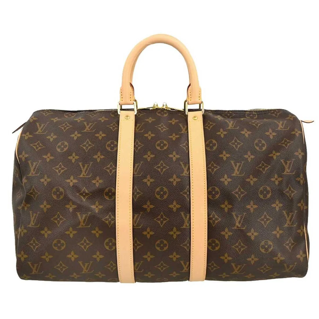 Louis Vuitton Keepall 45 Monogram Duffle Handbag M41428 Travel Bag