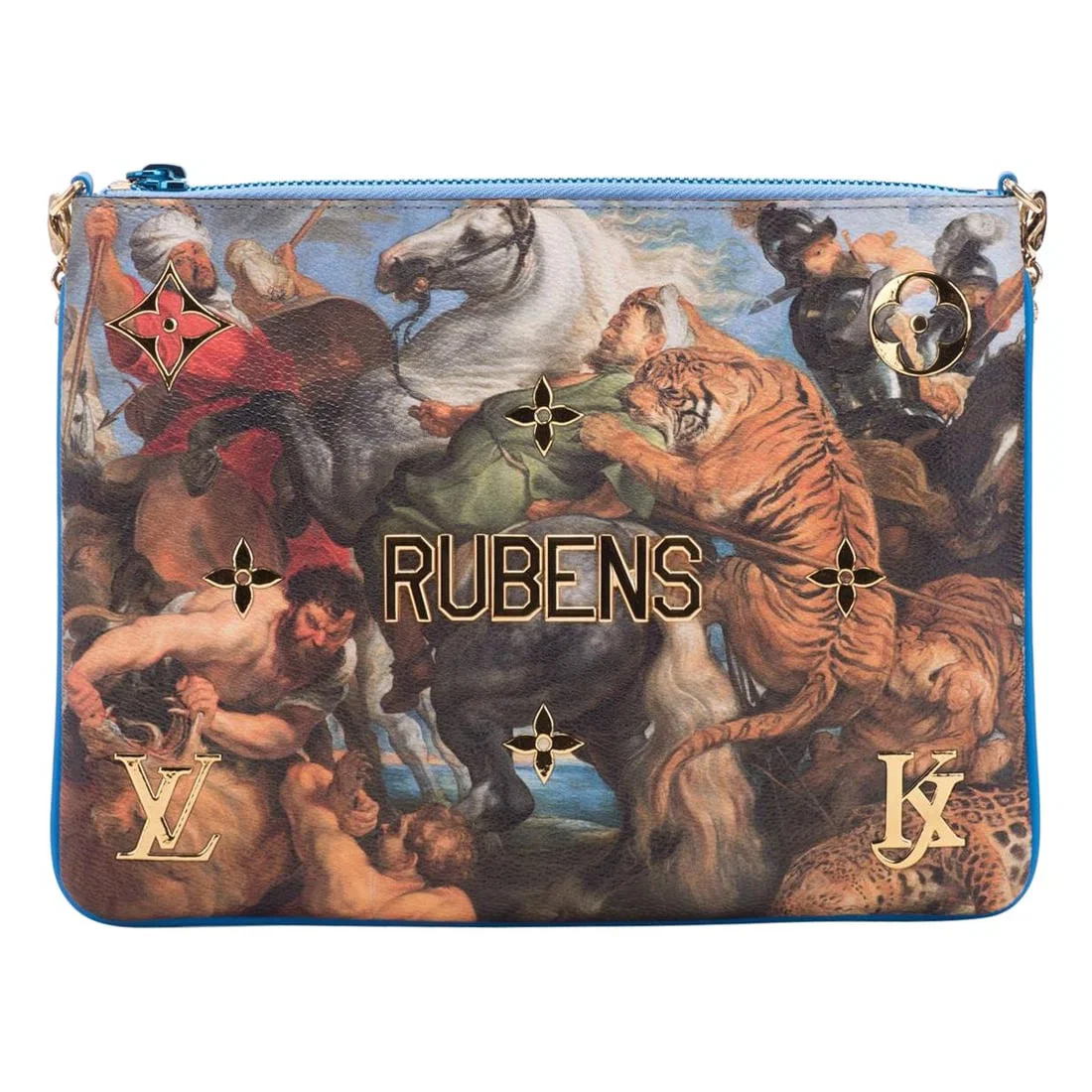 Louis Vuitton Limited Edition Rubens Koons Pochette Clutch Bag