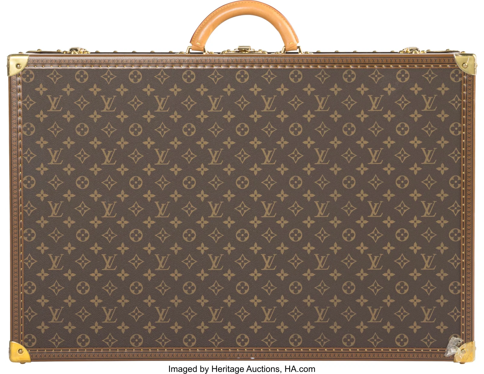 Louis Vuitton Monogram Coated Canvas Alzer Trunk