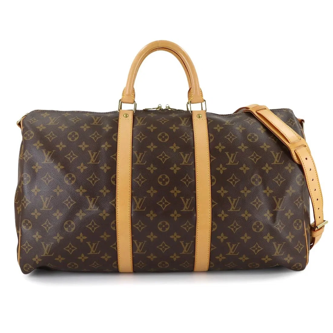 LOUIS VUITTON MONOGRAM KEEPALL BANDOULIERE 50 LUGGAGE