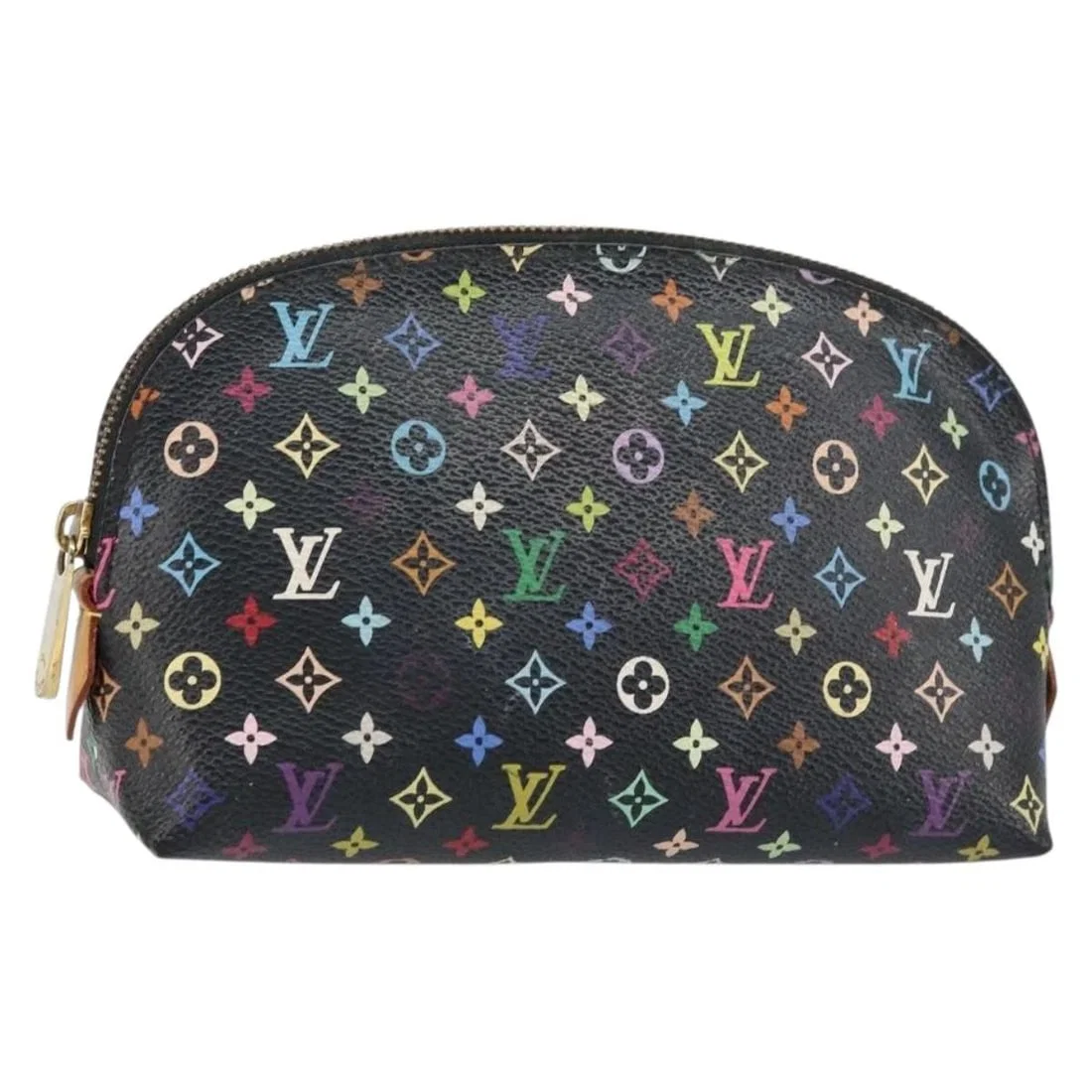 LOUIS VUITTON MONOGRAM MULTICOLOR POCHETTE POUCH BLACK