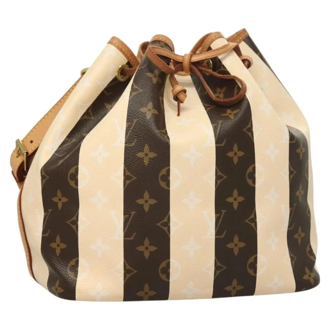 LOUIS VUITTON MONOGRAM RAYURE PETIT NOE SHOULDER BAG