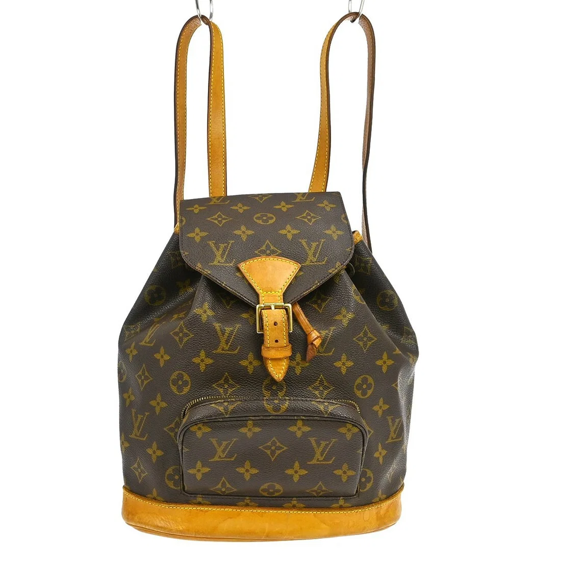 Louis Vuitton Montsouris MM Monogram Canvas Medium Vintage Brown Backpack