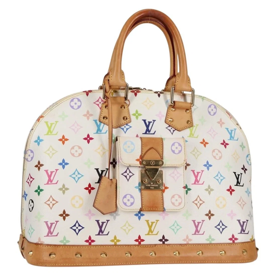 Louis Vuitton Multicolor Monogram Alma Canvas Tote 39cm