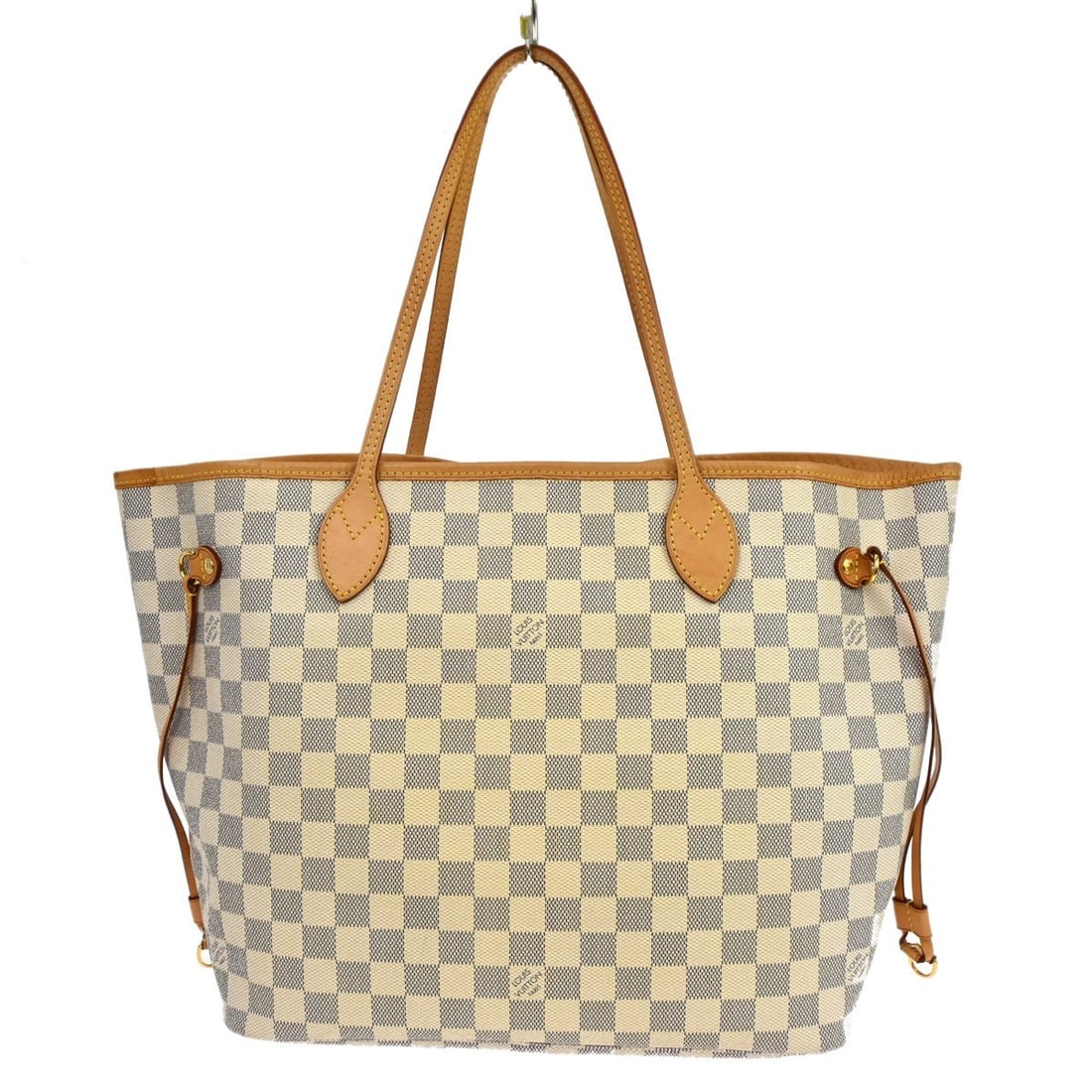 Louis Vuitton Neverfull MM Damier Azur Canvas Medium Tote Handbag