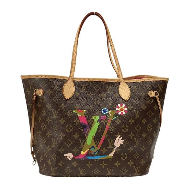 LOUIS VUITTON NEVERFULL MM LV HANDS TOTE BAG
