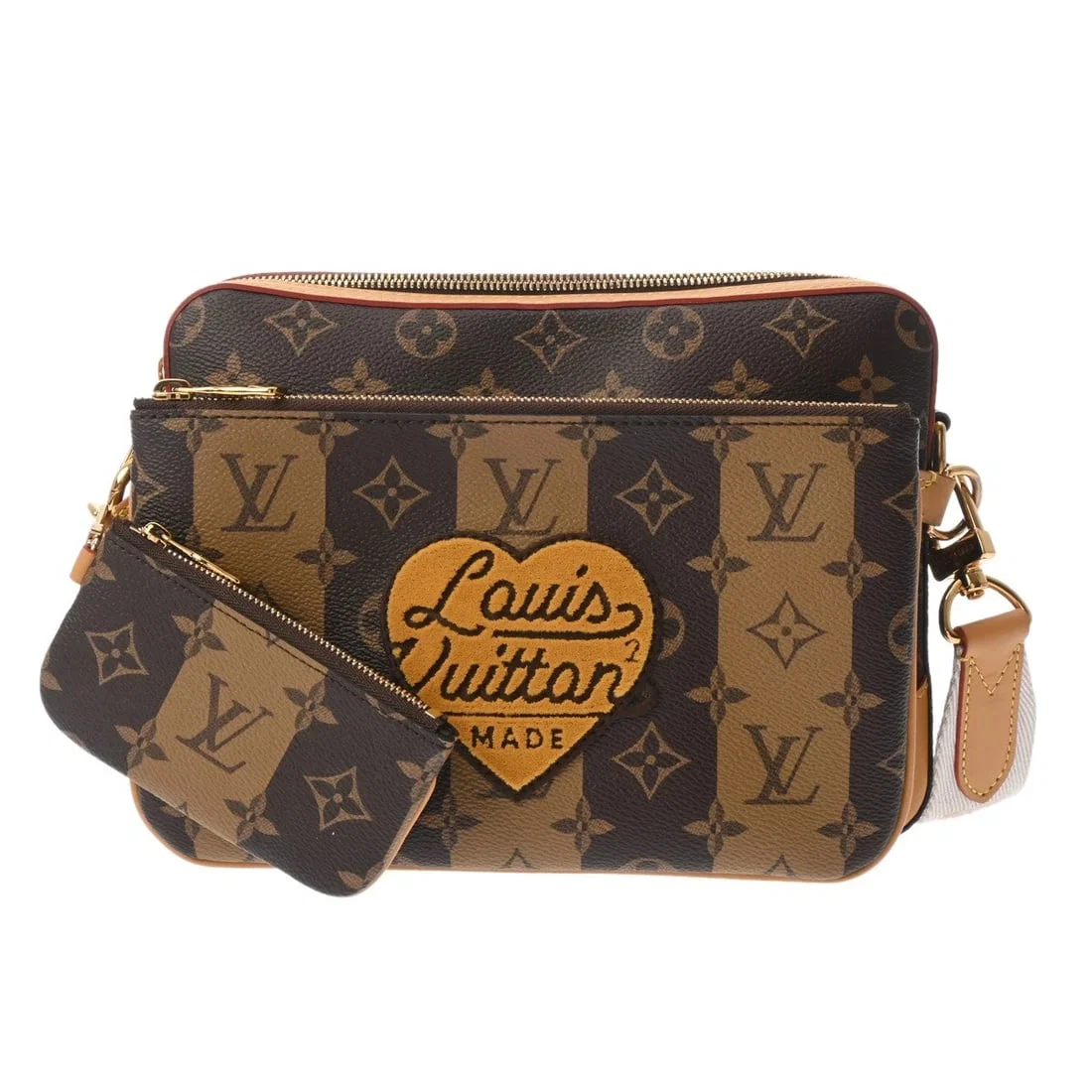 LOUIS VUITTON NIGO TRIO MESSENGER MONOGRAM